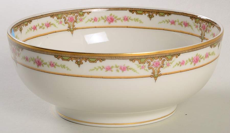 Schleiger 618 Cranberry Bowl by Haviland-1