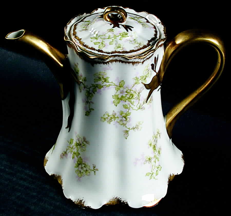 Schleiger 61G Teapot & Lid by Haviland-1