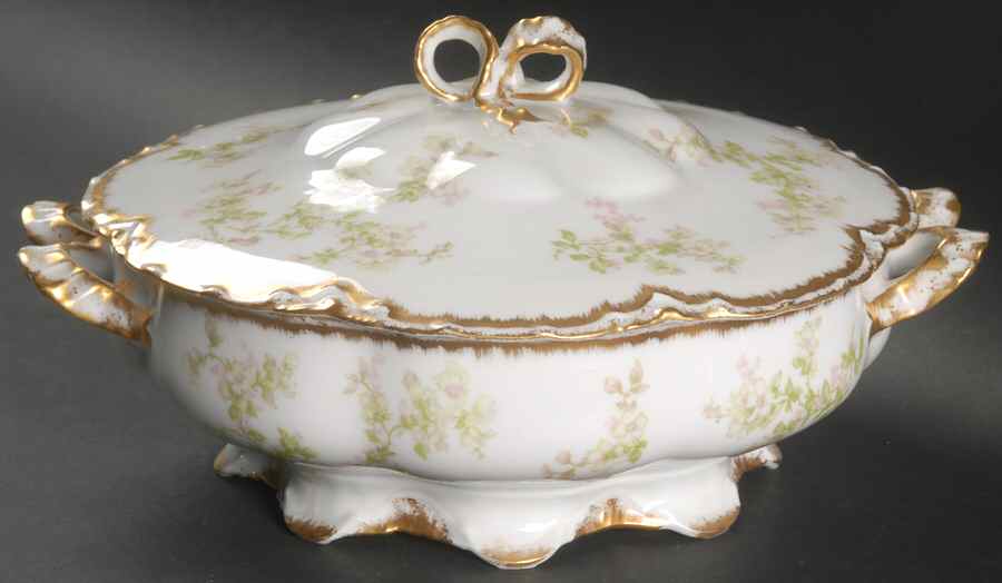 Schleiger 61G Round Covered Vegetable by Haviland-1