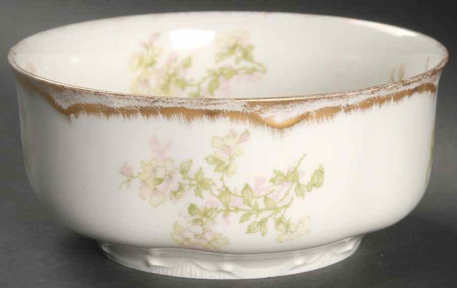 Schleiger 61G Cranberry Bowl by Haviland-1