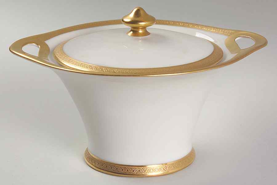 Schleiger 623 Sugar Bowl & Lid by Haviland-1
