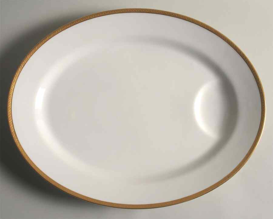 Schleiger 623 16" Oval Serving Platter by Haviland-1