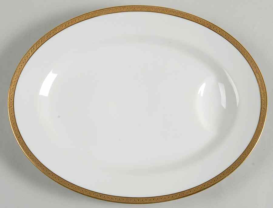 Schleiger 623 11" Oval Serving Platter by Haviland-1
