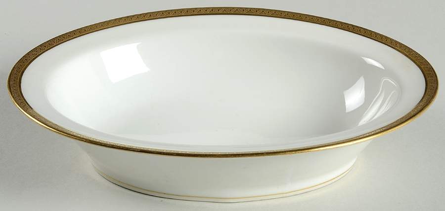 Schleiger 623 10" Oval Vegetable Bowl by Haviland-1