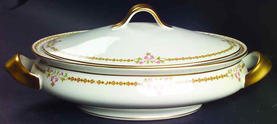 Schleiger 624 Oval Covered Vegetable by Haviland-1
