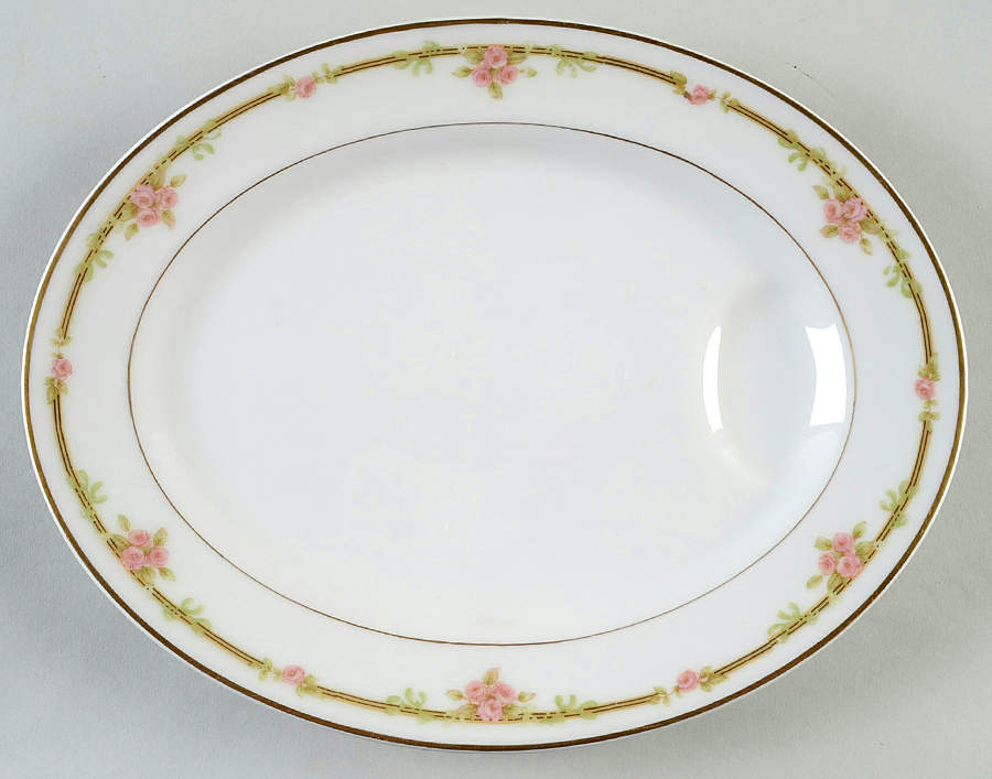 Schleiger 625 11" Oval Serving Platter by Haviland-1