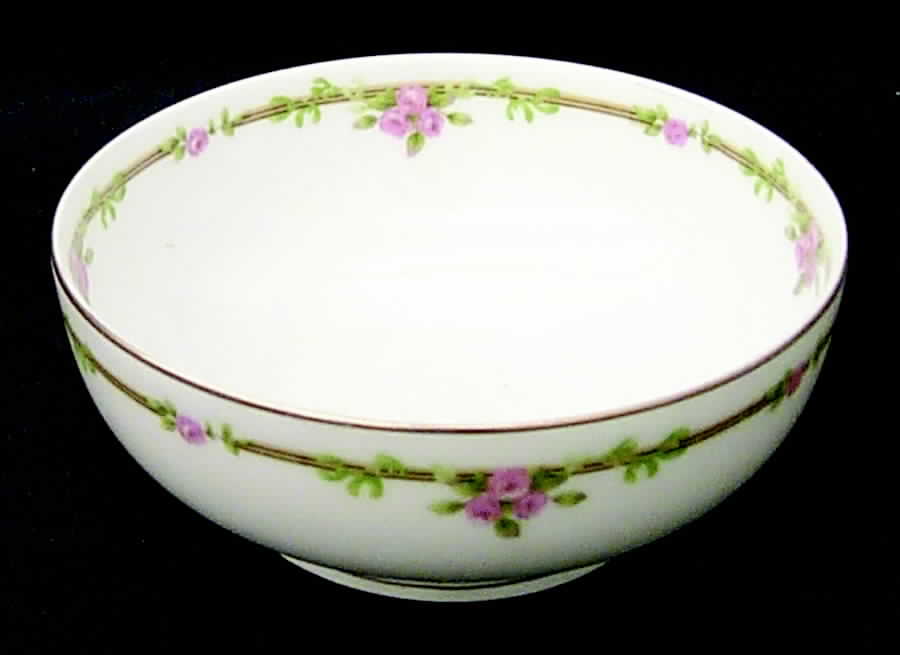 Schleiger 625A Cranberry Bowl by Haviland-1