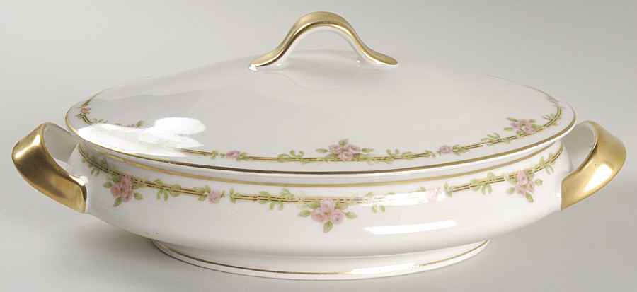 Schleiger 625A Oval Covered Vegetable by Haviland-1