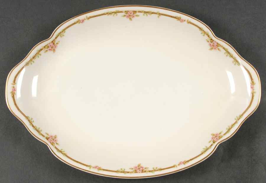 Schleiger 625A 14" Oval Serving Platter by Haviland-1