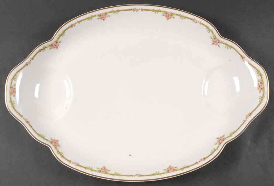 Schleiger 625A 18" Oval Serving Platter by Haviland-1
