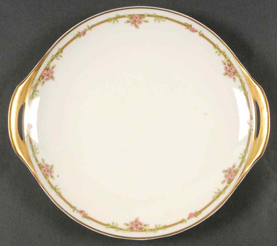 Schleiger 625A Handled Cake Plate by Haviland-1