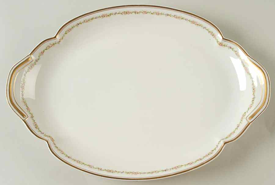 Schleiger 626 13" Oval Serving Platter by Haviland-1
