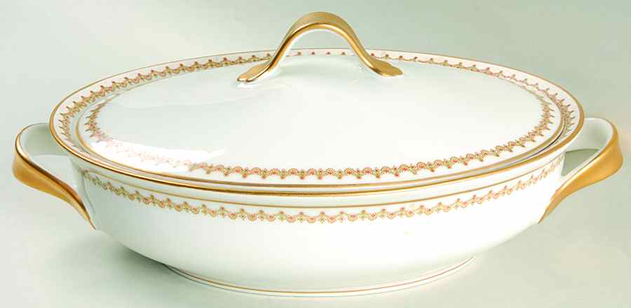 Schleiger 627 Oval Covered Vegetable by Haviland-1