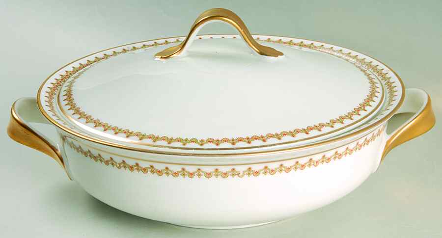 Schleiger 627 Round Covered Vegetable by Haviland-1
