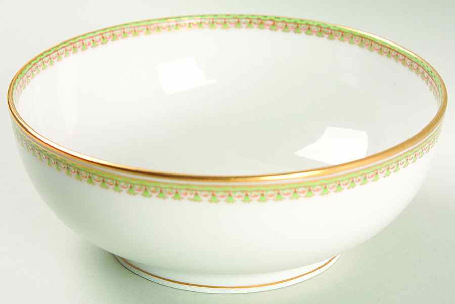 Schleiger 629 Cranberry Bowl by Haviland-1