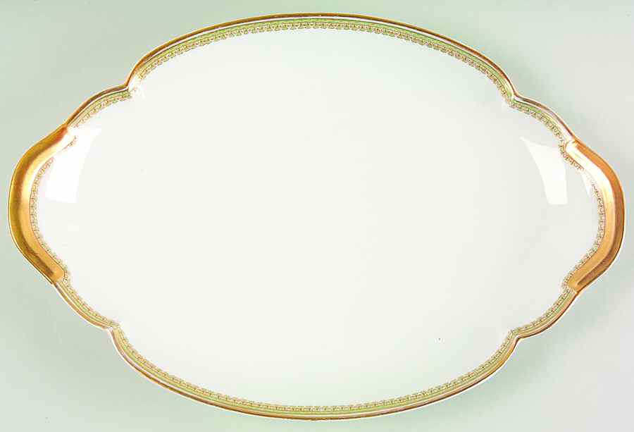 Schleiger 629 14" Oval Serving Platter by Haviland-1