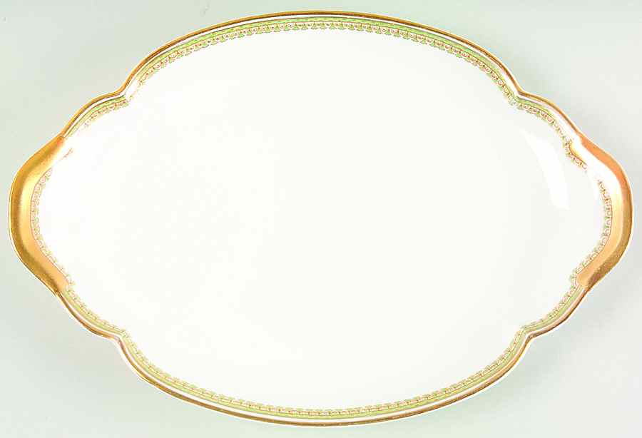 Schleiger 629 11" Oval Serving Platter by Haviland-1