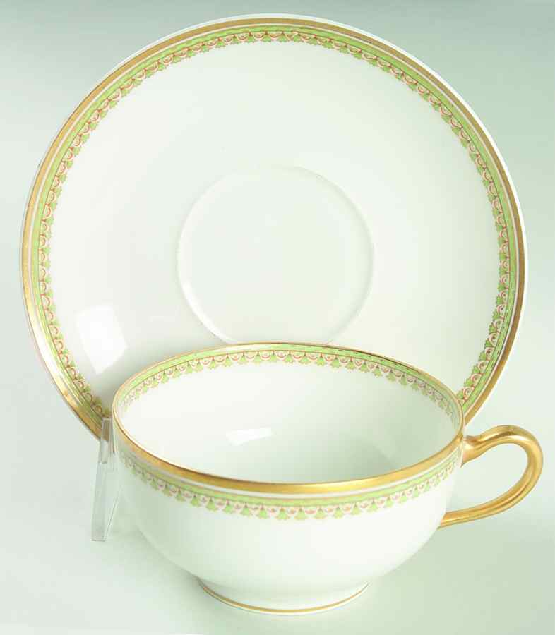 Schleiger 629 Oversized Cup & Saucer Set by Haviland-1