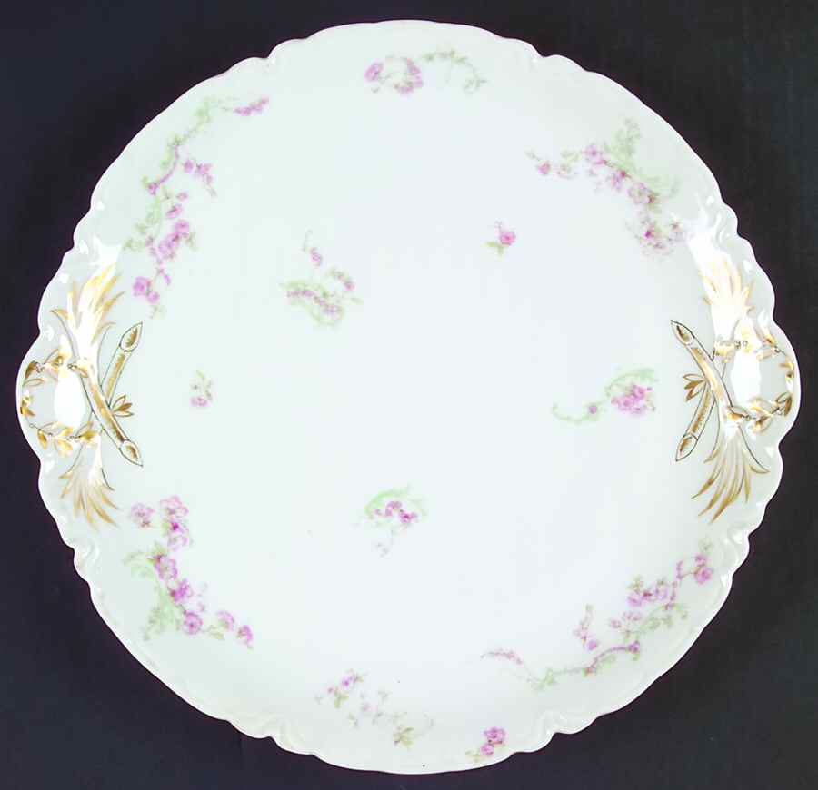 Schleiger 63 13" Chop Plate (Round Platter) by Haviland-1