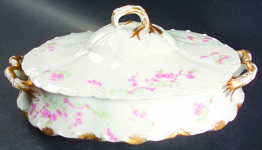 Schleiger 63 Oval Covered Vegetable by Haviland-1