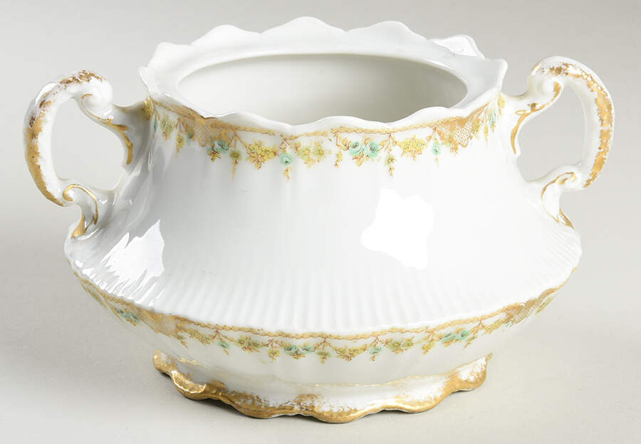 Schleiger 630a Sugar Bowl No Lid by Haviland-1