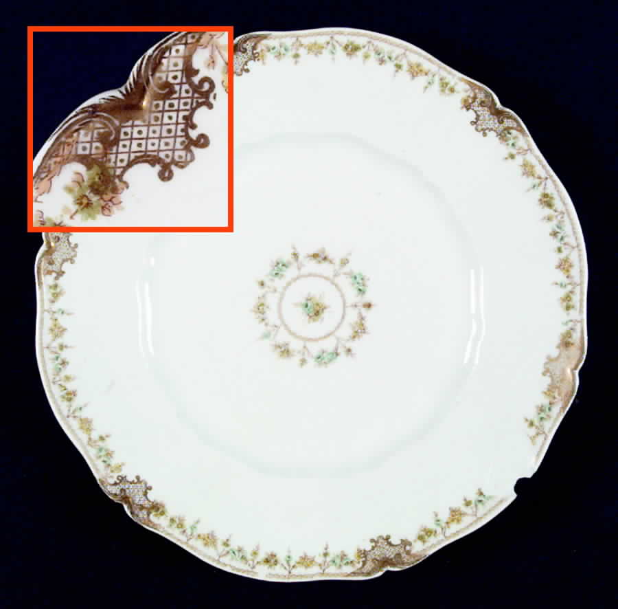 Schleiger 630a Salad Plate by Haviland-1