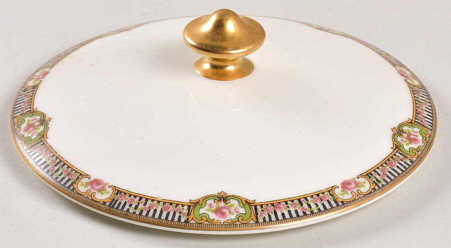 Schleiger 631 Lid for Round Vegetable by Haviland-1