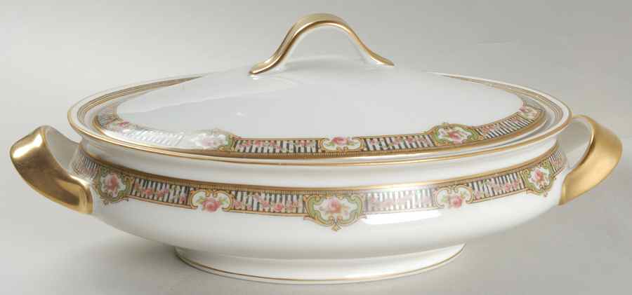 Schleiger 631 Oval Covered Vegetable by Haviland-1