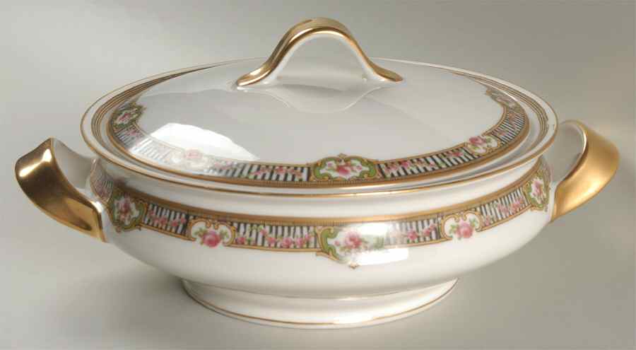 Schleiger 631 Round Covered Vegetable by Haviland-1