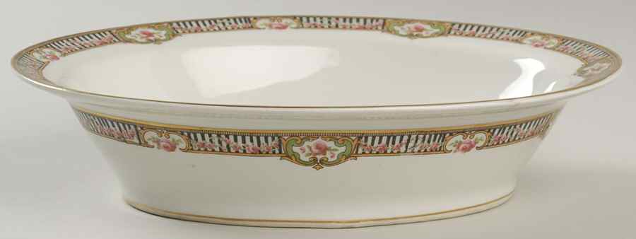 Schleiger 631 9" Oval Vegetable Bowl by Haviland-1