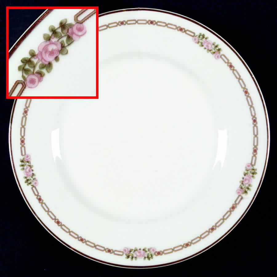Schleiger 635 Dinner Plate by Haviland-1