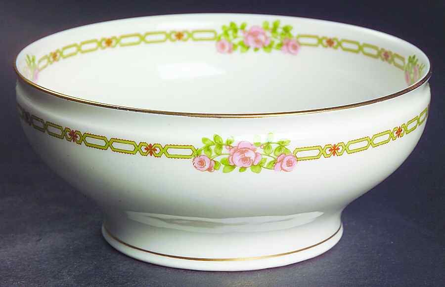 Schleiger 635 Cranberry Bowl by Haviland-1