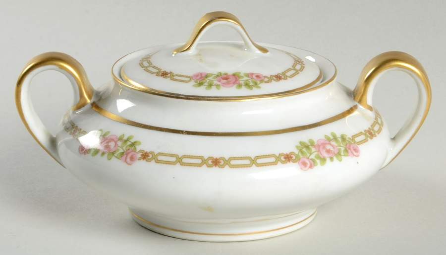 Schleiger 635 Sugar Bowl & Lid by Haviland-1