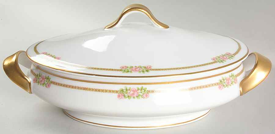 Schleiger 636A Oval Covered Vegetable by Haviland-1