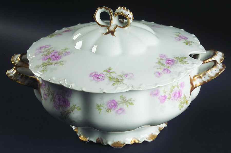 Schleiger 64 Tureen &  Lid by Haviland-1
