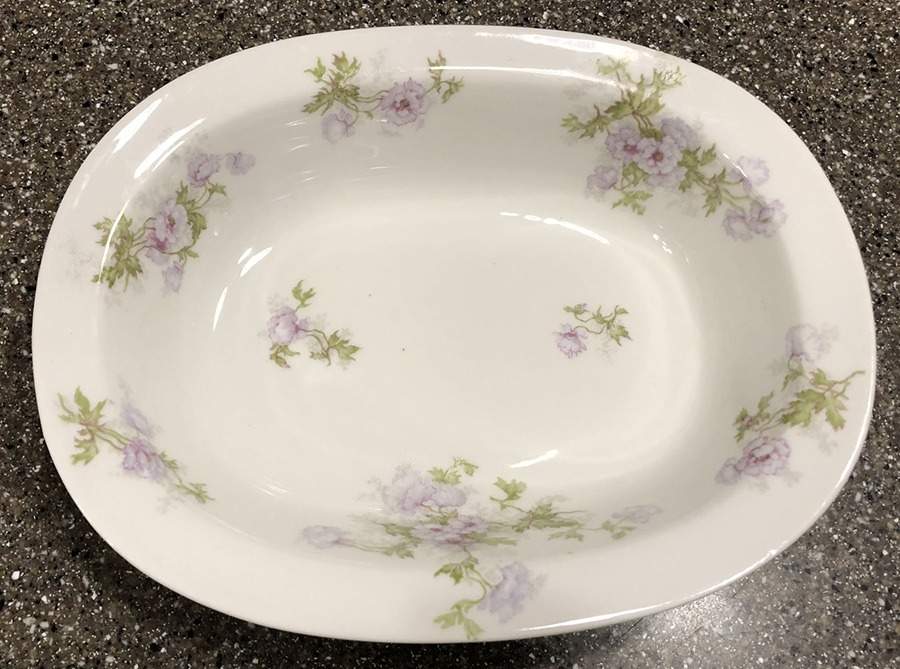 Schleiger 64f 9" Oval Vegetable Bowl by Haviland-1