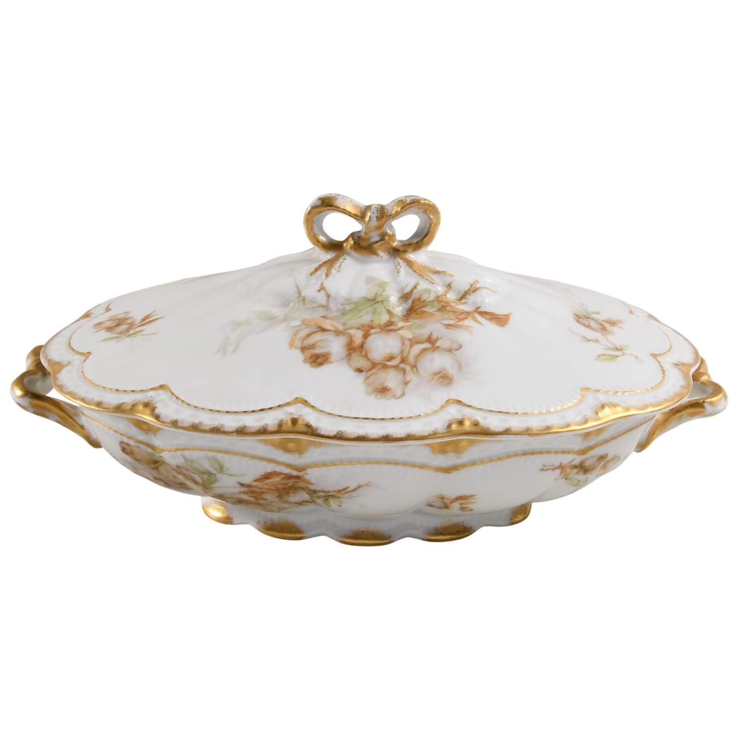 Schleiger 655 Oval Covered Vegetable by Haviland-1