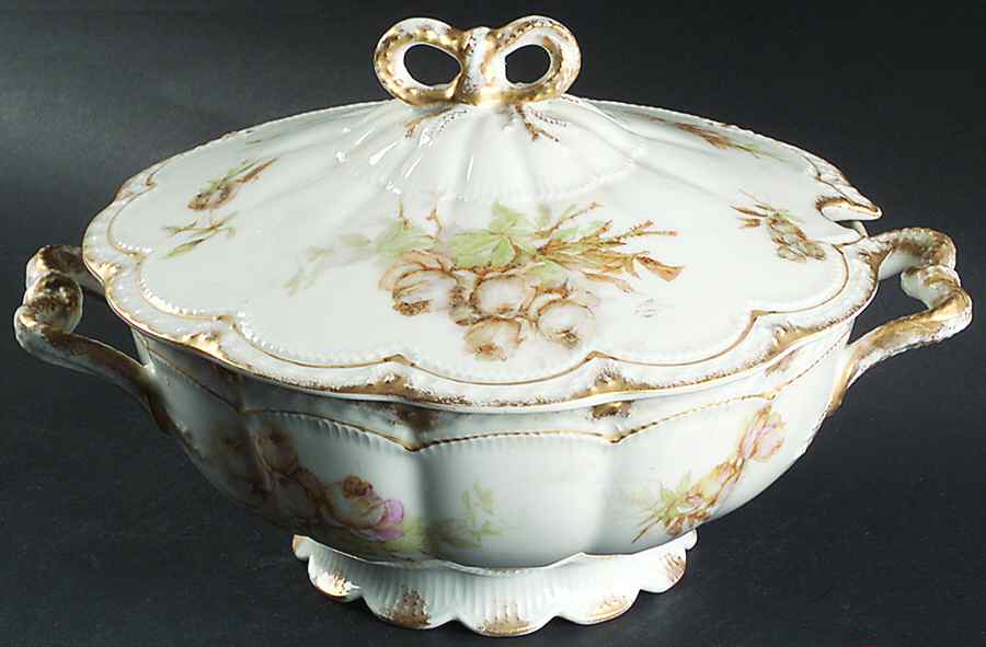 Schleiger 655 Tureen &  Lid by Haviland-1