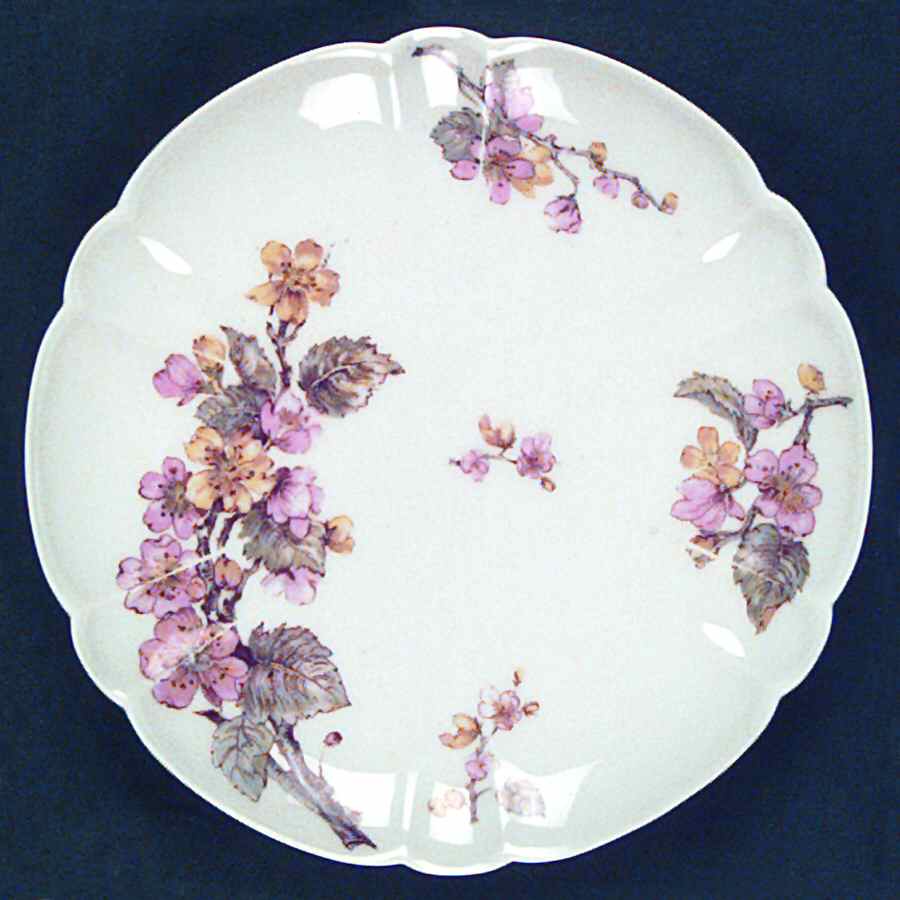 Schleiger 658a Coupe Salad Plate by Haviland-1