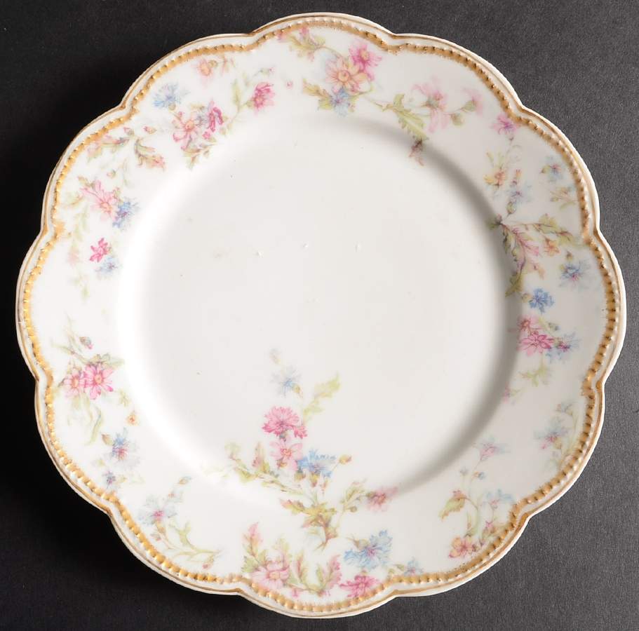 Schleiger 659A Luncheon Plate by Haviland-1