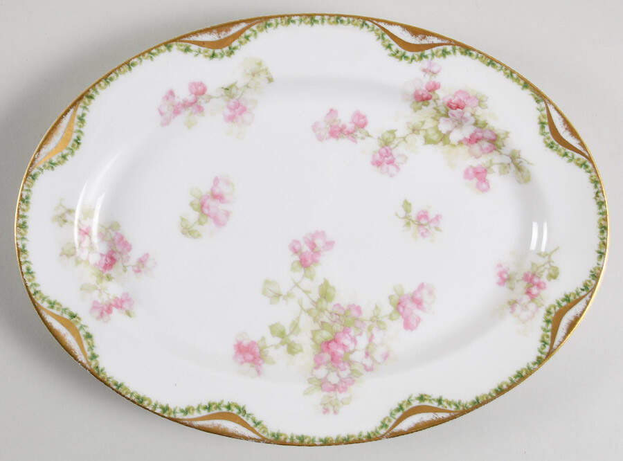 Schleiger 66 11" Oval Serving Platter by Haviland-1