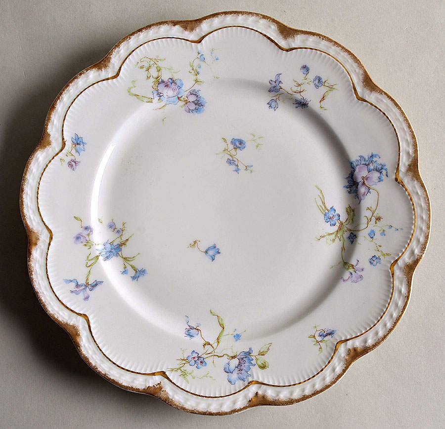 Schleiger 663a Dinner Plate by Haviland-1