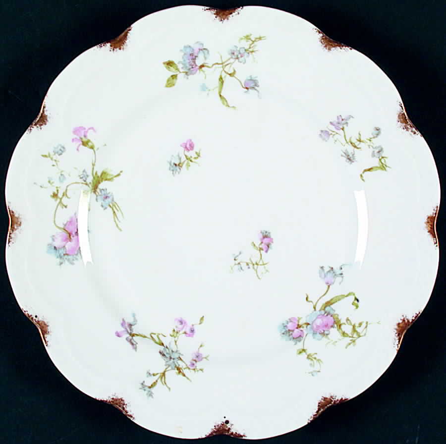 Schleiger 663e Dinner Plate by Haviland-1