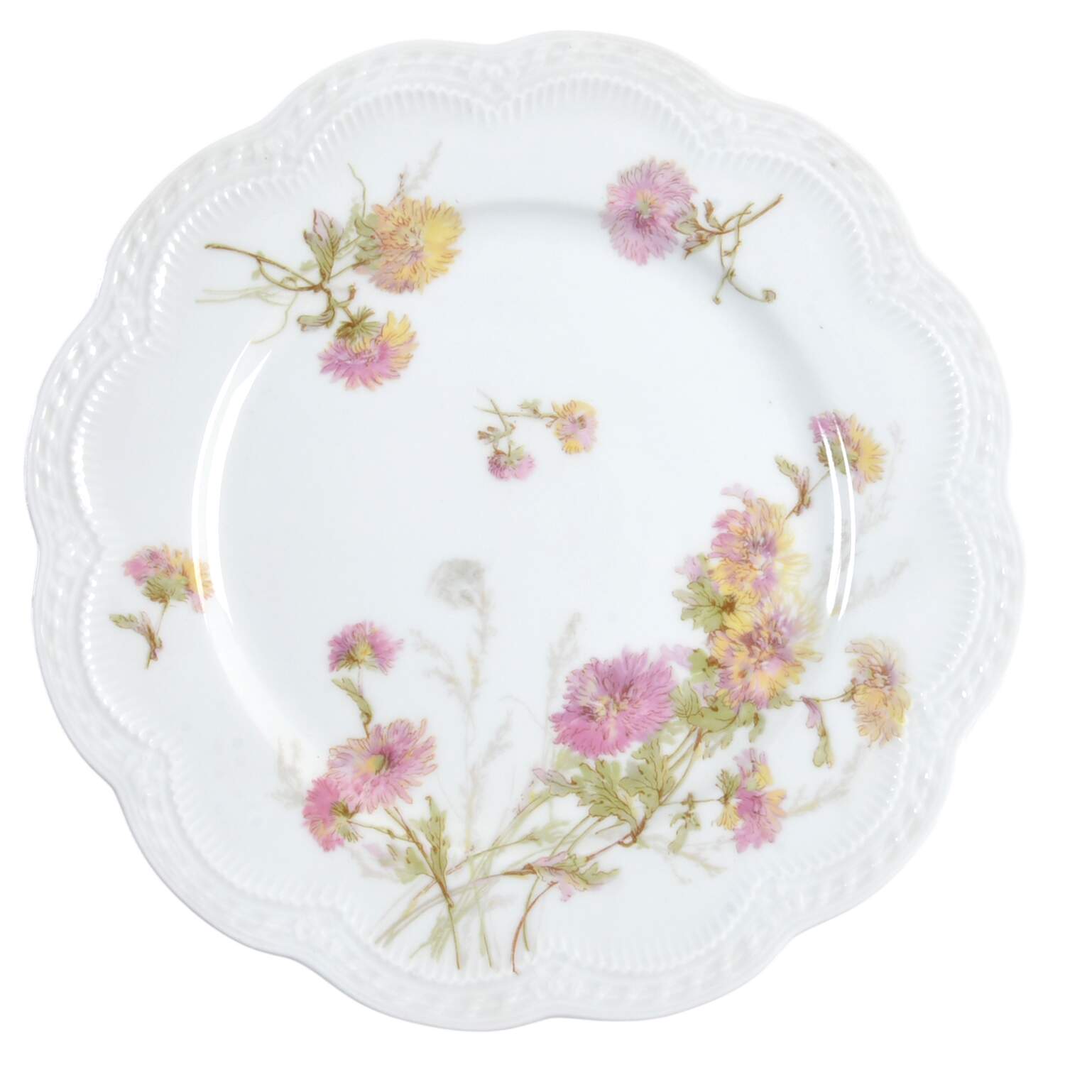 Schleiger 664b Luncheon Plate by Haviland-1