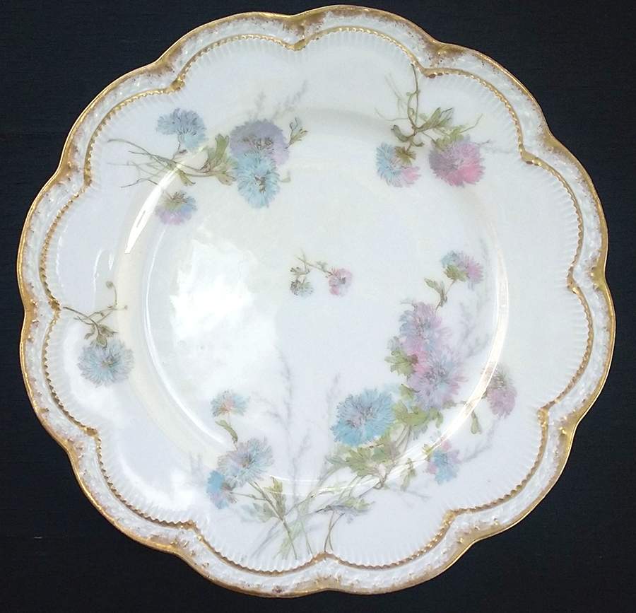 Schleiger 664d Dinner Plate by Haviland-1