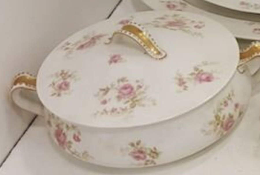 Schleiger 666 Round Covered Vegetable by Haviland-1