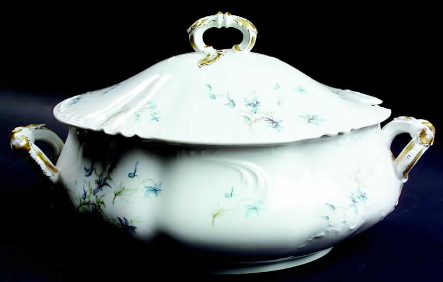 Schleiger 669 Tureen &  Lid by Haviland-1