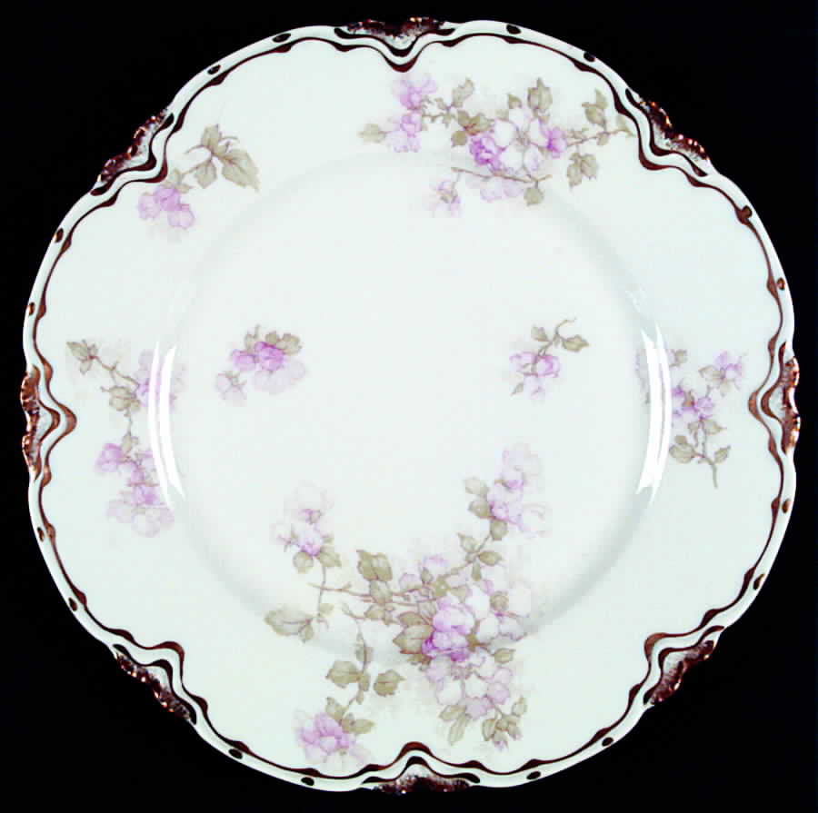 Schleiger 66d Luncheon Plate by Haviland-1