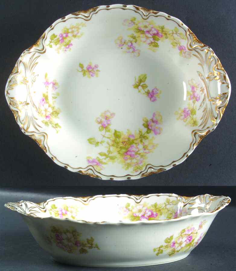 Schleiger 66d 9" Oval Vegetable Bowl by Haviland-1
