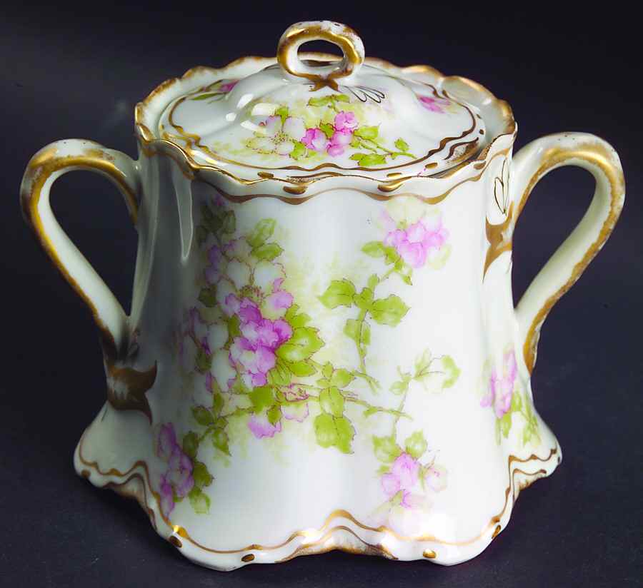 Schleiger 66d Sugar Bowl & Lid by Haviland-1